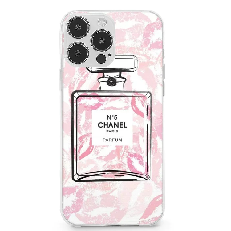 Chanel Kiss Mobile Phone Case Shell For IPhone 13 and iPhone14 Pro Max and IPhone 15 Plus Case - Heather Prints Shirts