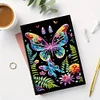 (US Local)50-Page A5 Butterfly Diamond Painting Diary NoteBook Holiday Birthday Gift