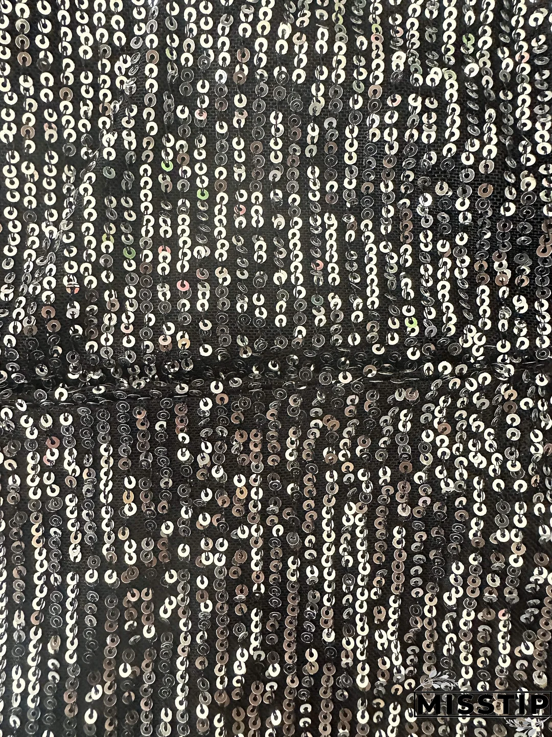 Plus Size Sexy Coat, Women's Plus Glitter Sequins Decor Long Sleeve Lapel Collar Slim Fit Coat