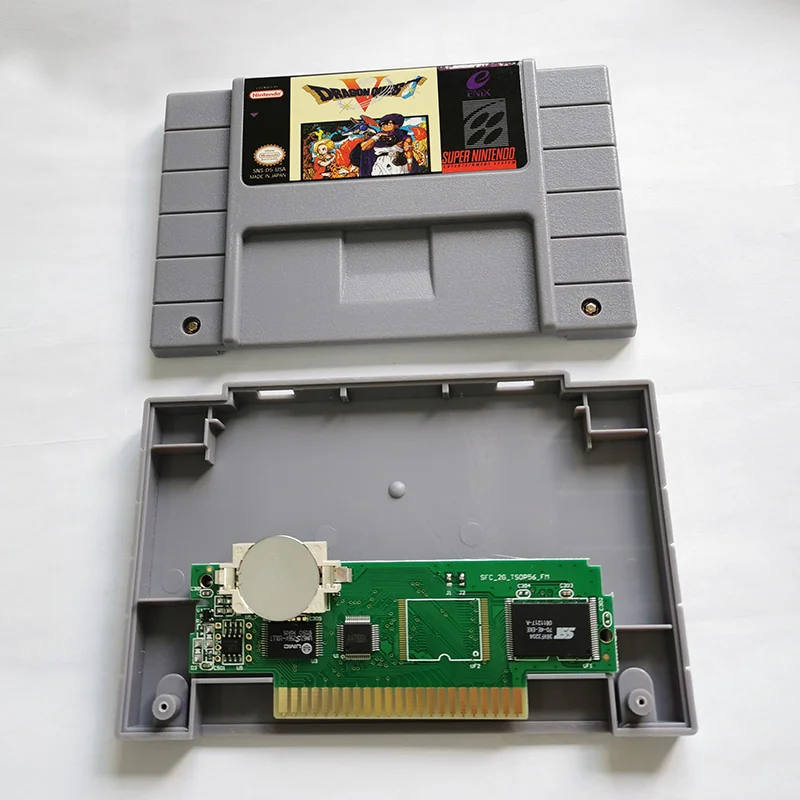 Dragon Quest V 5 SNES For Super Nintendo Entertainment System - 16 Bit US Version Game Cartridge
