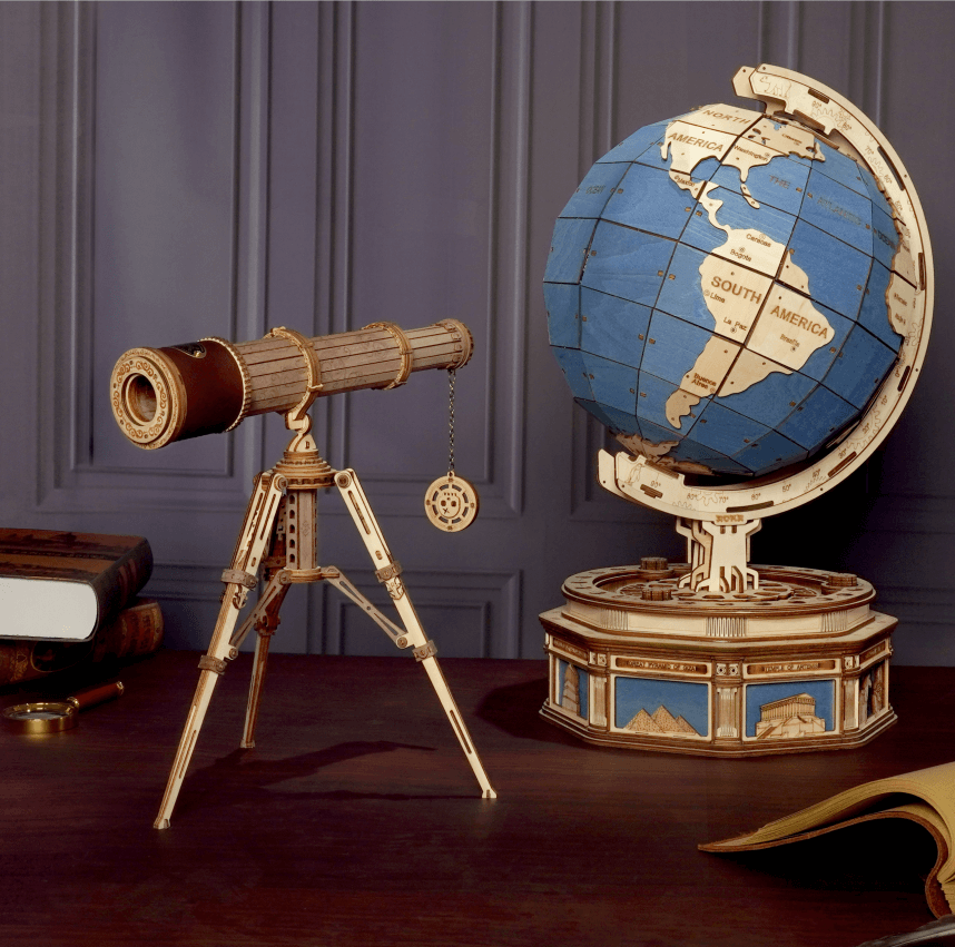 [Only Ship To U.S.] ROKR Curious Discovery | The Globe ST002+Monocular Telescope ST004