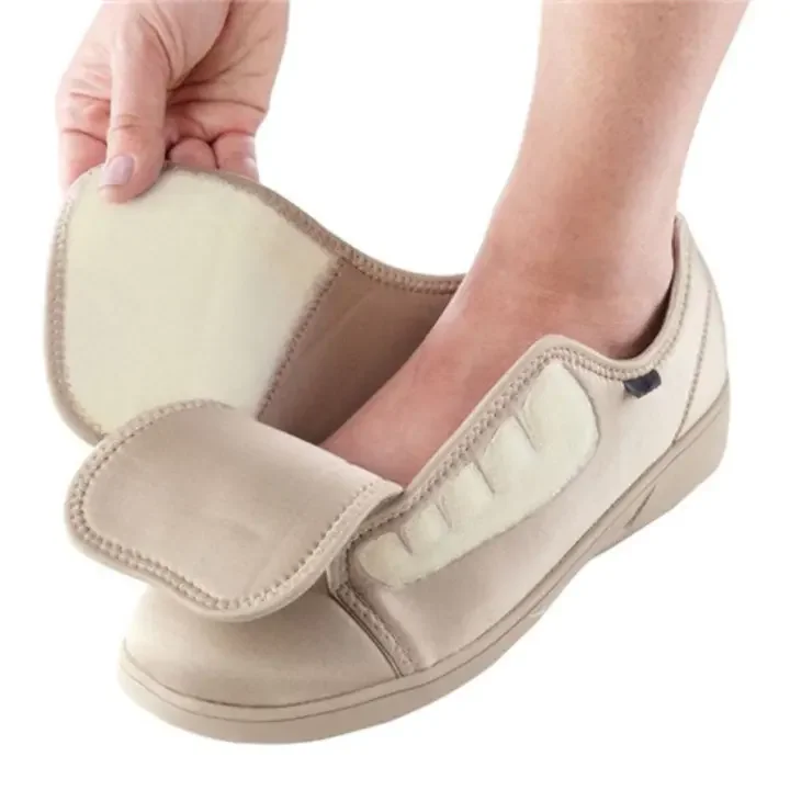 Antimicrobial Protection Extra Wide Shoes For Women  Stunahome.com
