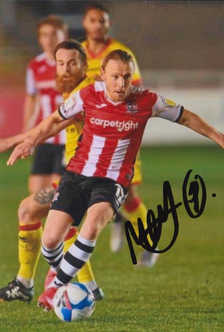 MATT JAY HAND SIGNED 6X4 Photo Poster painting EXETER CITY FOOTBALL AUTOGRAPH 3