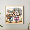 Diamond Painting-DIY Full Round Drill Old Couple