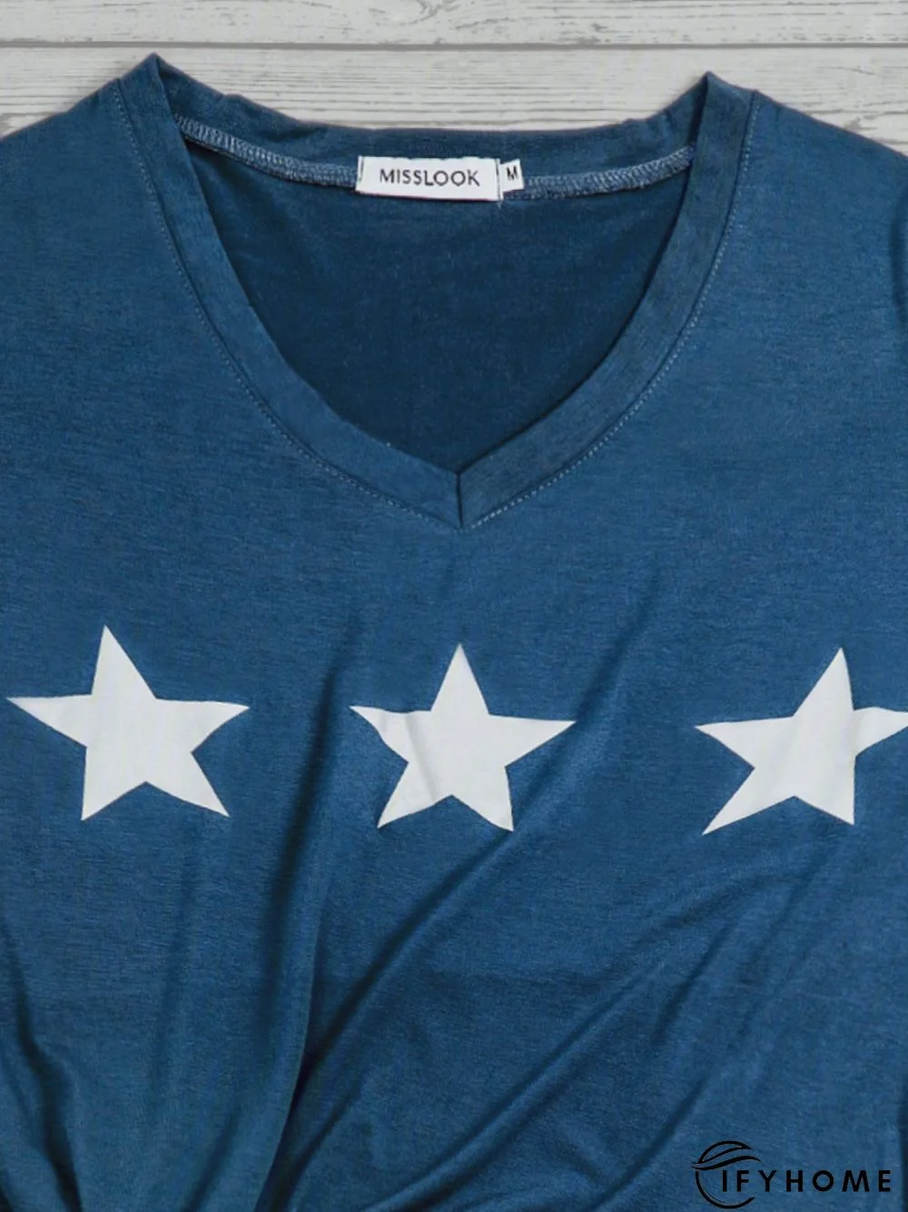 Blue Star Short Sleeve T-shirt | IFYHOME