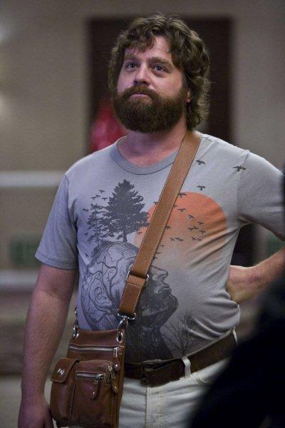 ZACH GALIFIANAKIS The Hangover 8 x 10 Glossy Photo Poster painting