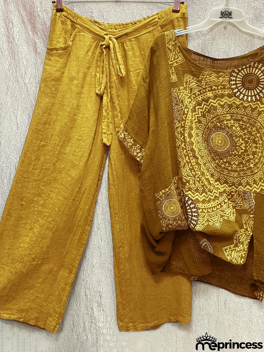 Elegant Top and Pants