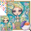 uk.everydayedeals (Limited Stock)Diamond Painting - Round AB Drills  - Mermaid (45*55cm)