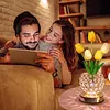 Tulip Bouquet LED Night Light USB Rechargeable Touch Dimming 3-Color