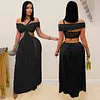Women's Hot Sexy Strapless Slim-Fit Sheer Mesh Dress For Party