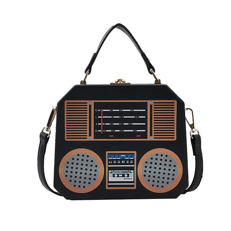 Vintage Radio Shoulder Bag