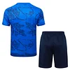 France 25/26 colorful blue Short-Sleeve Training Kit