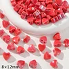 Red Serie Ceramic Beads DIY Bracelet Necklace Accessories