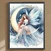 Diamond Painting-DIY Full Round Drill Moon Fairy