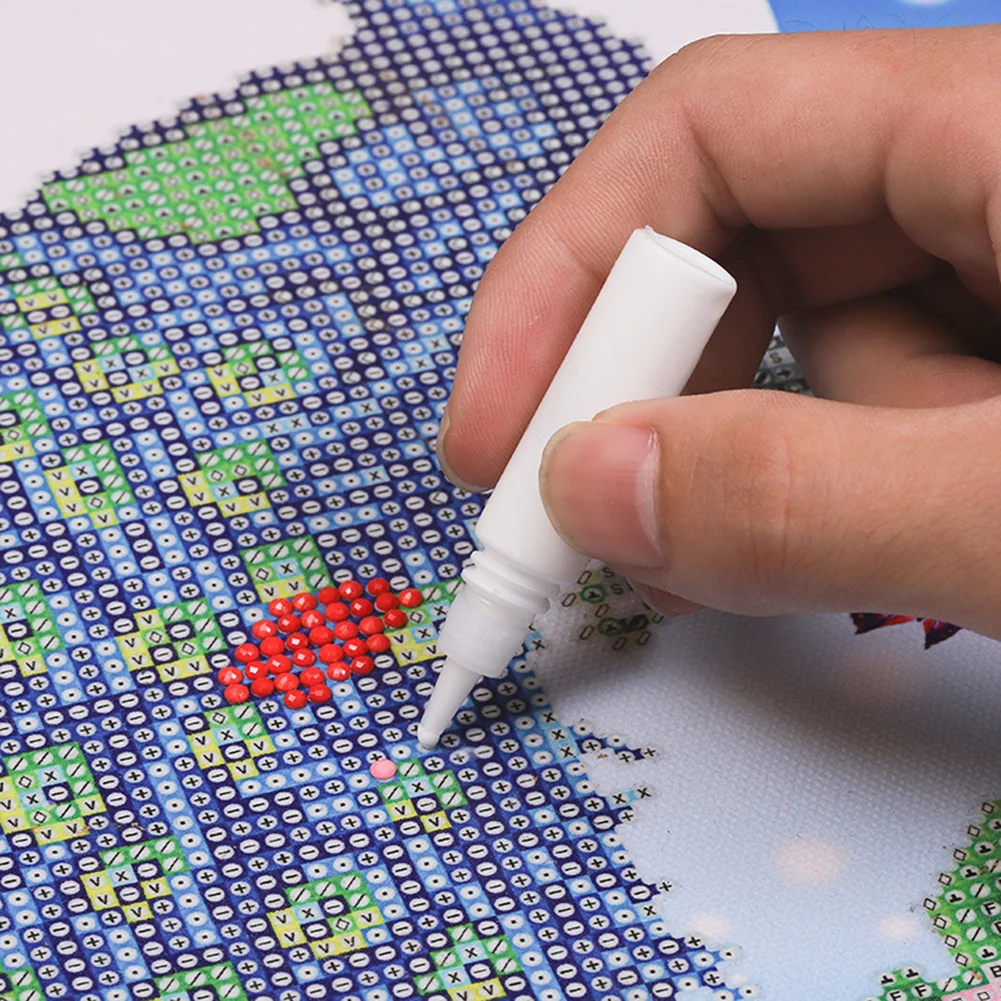 3ml Diamond Painting Drill Sticky Bottled Glue for DIY Handcraft Artwork