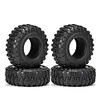 AMK 4pcs RC Tires 2.2inch RC Rubber Tyre Set Wheel Tires for 1/10 RC Crawler TRX4 Axial SCX10 III AXI03007 D90 TF2 MST Tamiya Redcat Gen 8 Gen 7 Tires