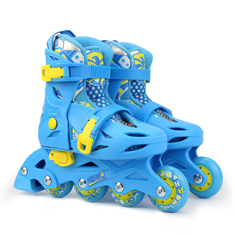 Flying Eagle Apex SQ Kids Adjustable Inline Skates Pink Blue 