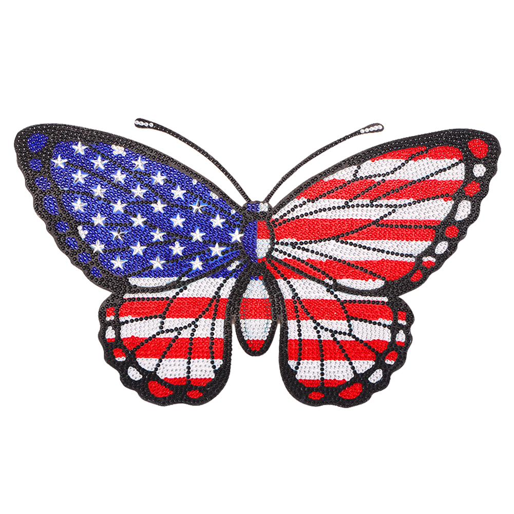 

American Butterfly - 5D DIY Craft Sticker, 501 Original