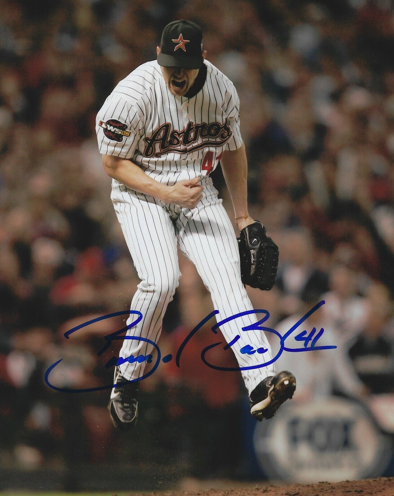 Signed 8x10 BRANDON BACKE Houston Astros Autographed Photo Poster painting - COA