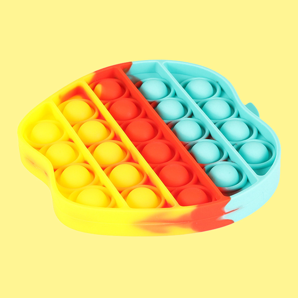 

Cartoon Push Bubble Squeeze Sensory Toy Silicone Stress Reliever for Autism, 501 Original