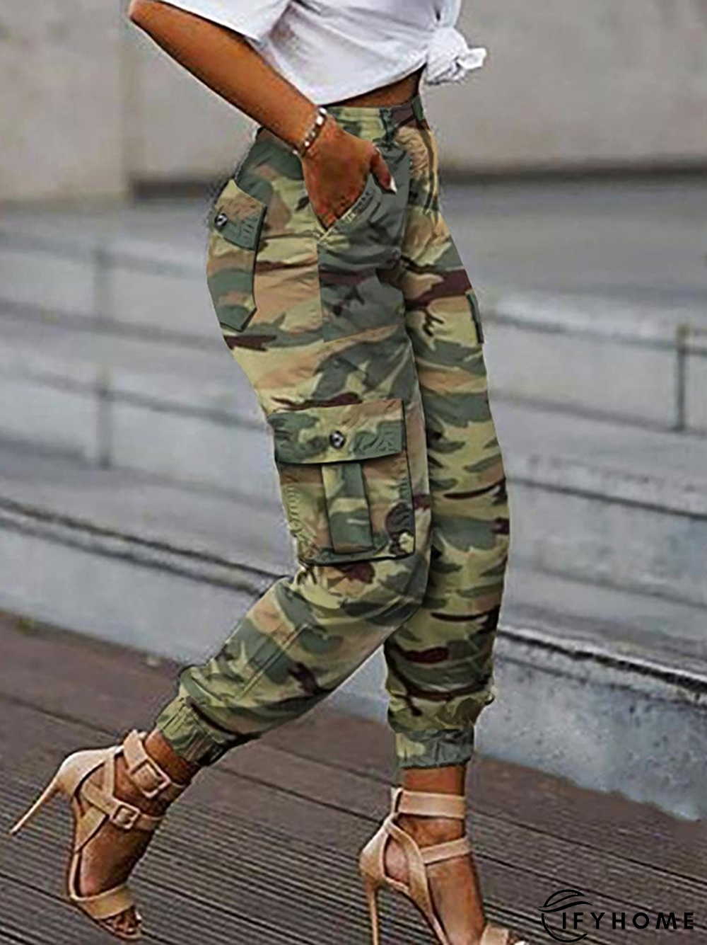 Pockets Camo Pants | IFYHOME