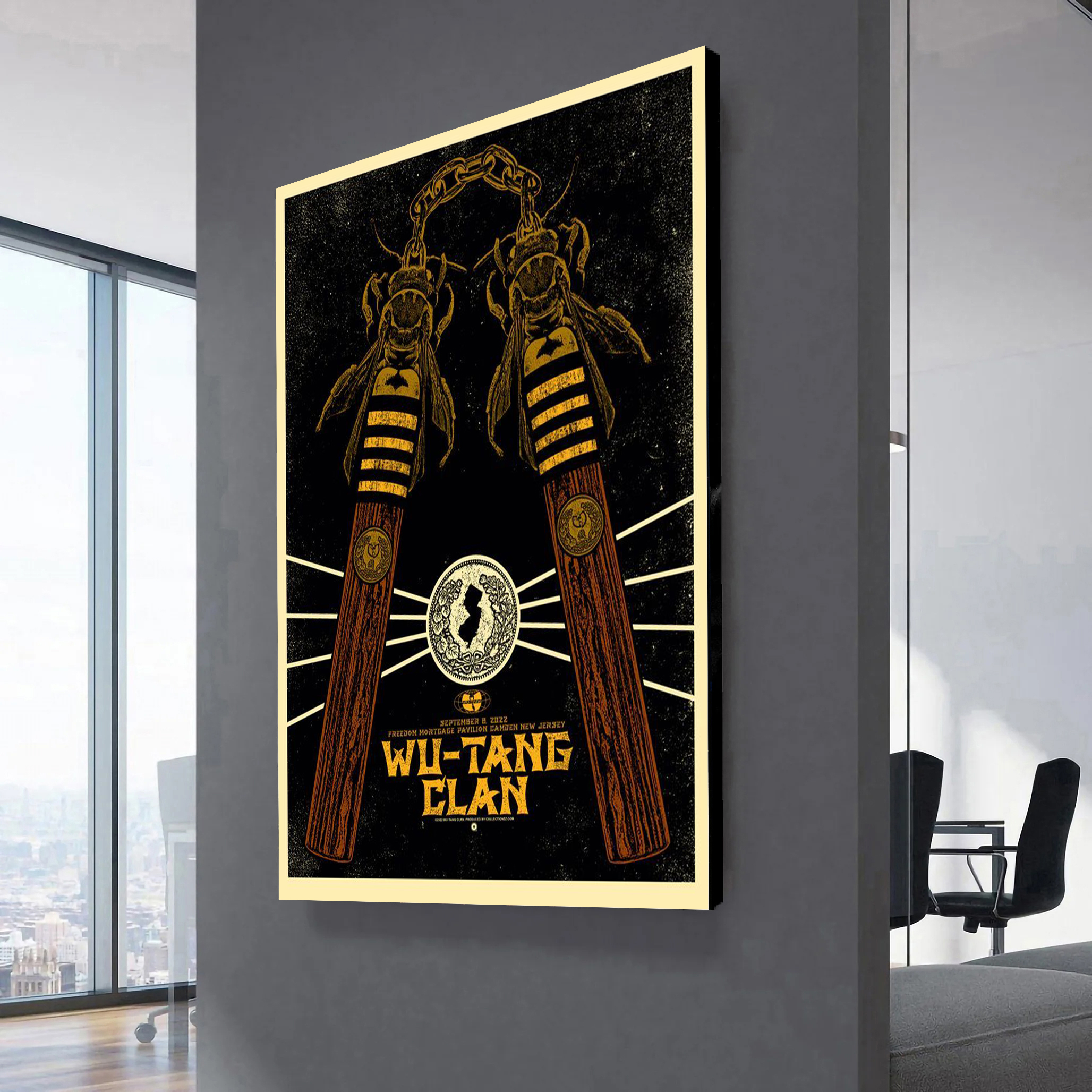 Wu-Tang and Nas N.Y. State of Mind Tour Camden Canvas Wall Art 