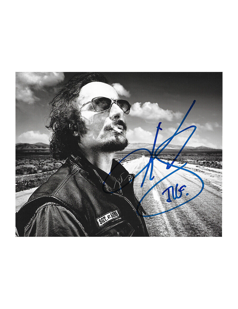 10x8 Sons Of Anarchy Print Signed by Kim Coates 100% Authentic With COA