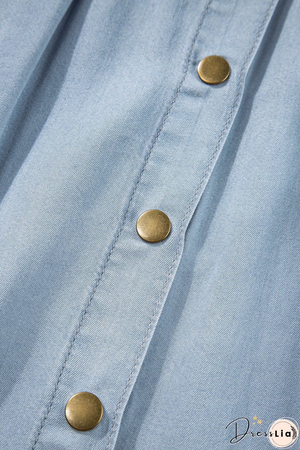 A-Line Cotton Blend Skirt