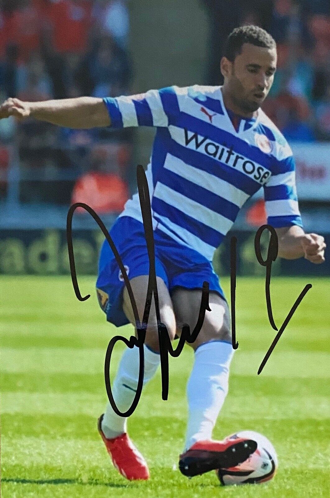 Hal Robson Kanu Genuine Hand Signed 6X4 Photo Poster painting - Reading 2