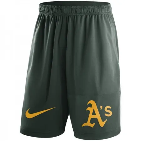 Men's Oakland Athletics  Green Dry Fly Shorts