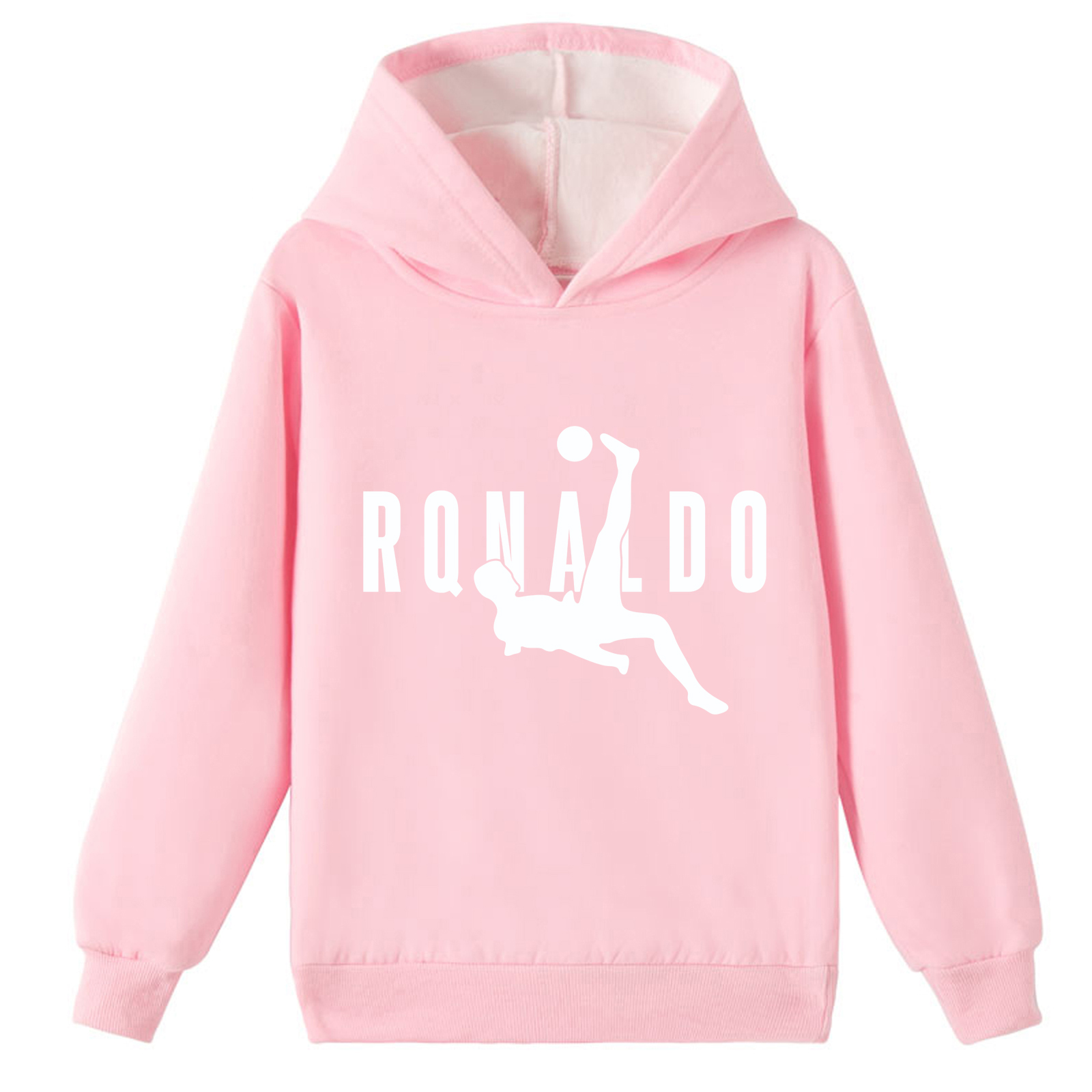 Mayoulove Cristiano Ronaldo Fleece Hoodie for Kids - Trendy Sportswear for Boys  Girls - Cool and Comfortable-Mayoulove