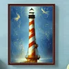 Diamond Painting-DIY Full Round Drill Lighthouse