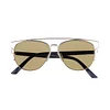 Modern Mirrored Lens Sunglasses