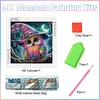 Diamond Painting - Partial Special Shaped Drill - Halloween Owl(Canvas|30*30cm)