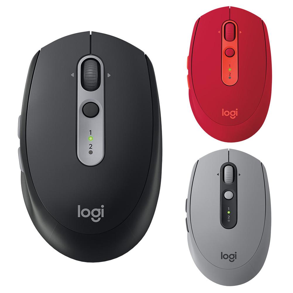 

Logitech M590 Mute Wireless Bluetooth Mouse Optical Silent Computer Mice, Black, 501 Original
