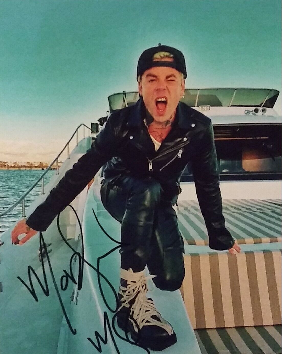 Mod Sun signed 8 x 10