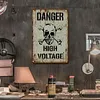 Danger High Voltage - Metal Tin Signs(8*12Inch/12*16Inch)