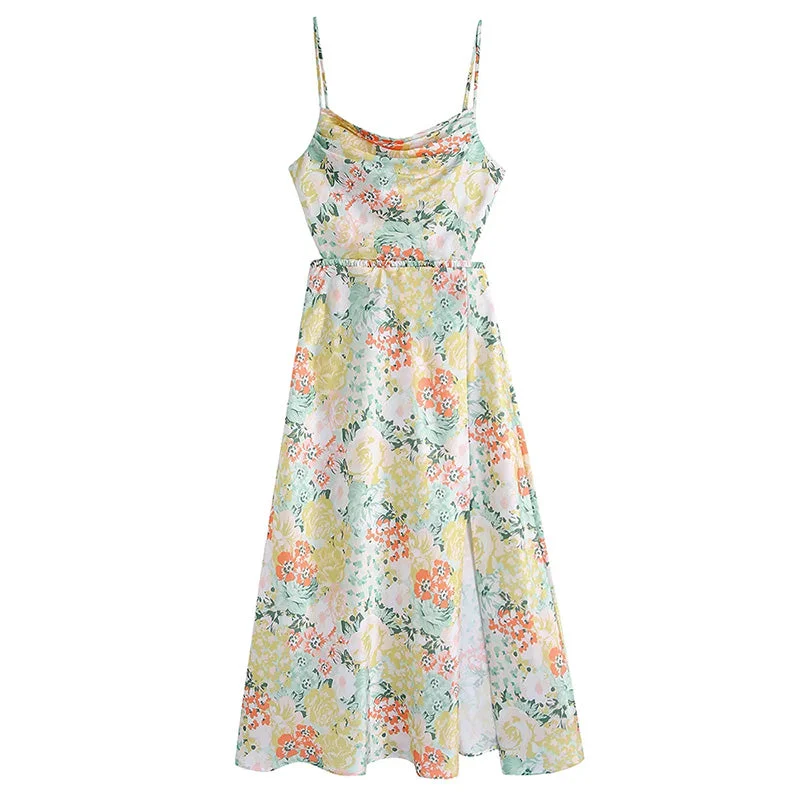 Women Sexy Floral Print Dresses