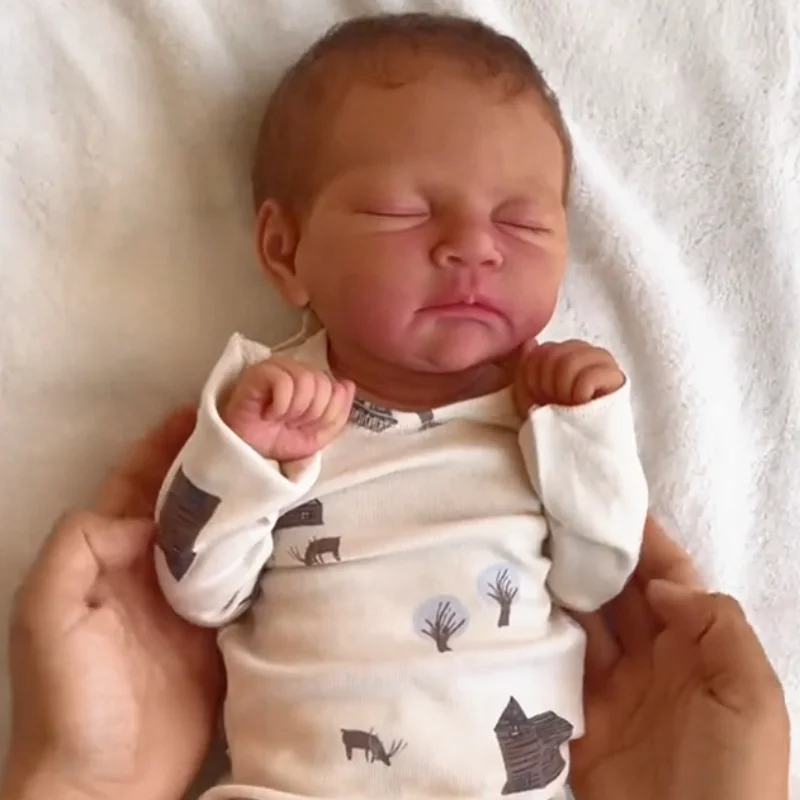 👍𝑻𝑶𝑷 𝑹𝑬𝑪𝑶𝑴𝑴𝑬𝑵𝑫🔥17'' Davi Realistic Cute Reborn Baby Boy Dolls
