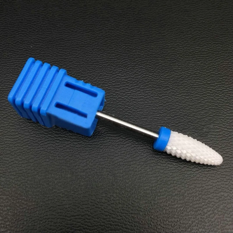1pcs Ceramic Milling Cutter Nail Drill Bits Electric Manicure Drills Pedicure Mill Bits Machine Files Nail Art Tools Equipment-Nail Inspo