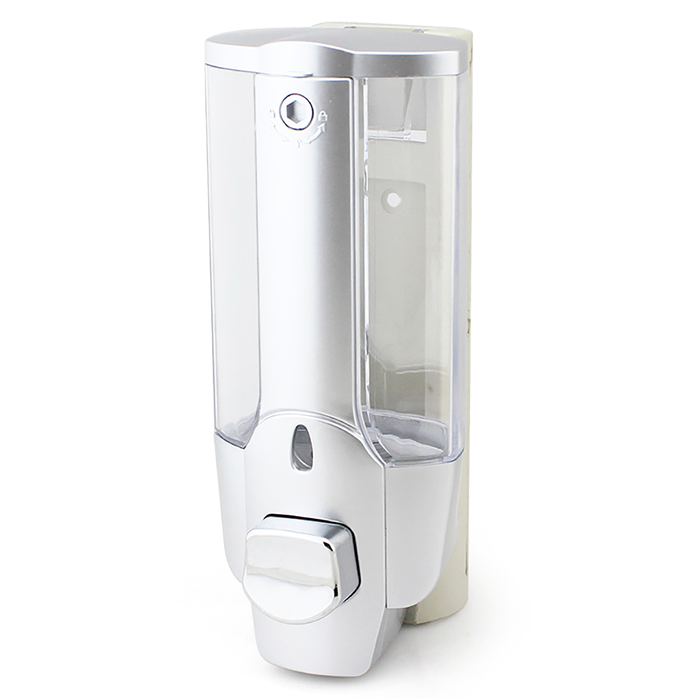 

350ml Liquid Soap Dispenser Wall Mounted Hand Sanitizer Container, Grey, 501 Original