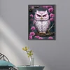 Diamond Painting-5D Full Round Drill  Owl
