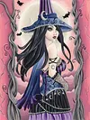 uk.everydayedeals Diamond Painting - Full Round - Witch (40*50cm)