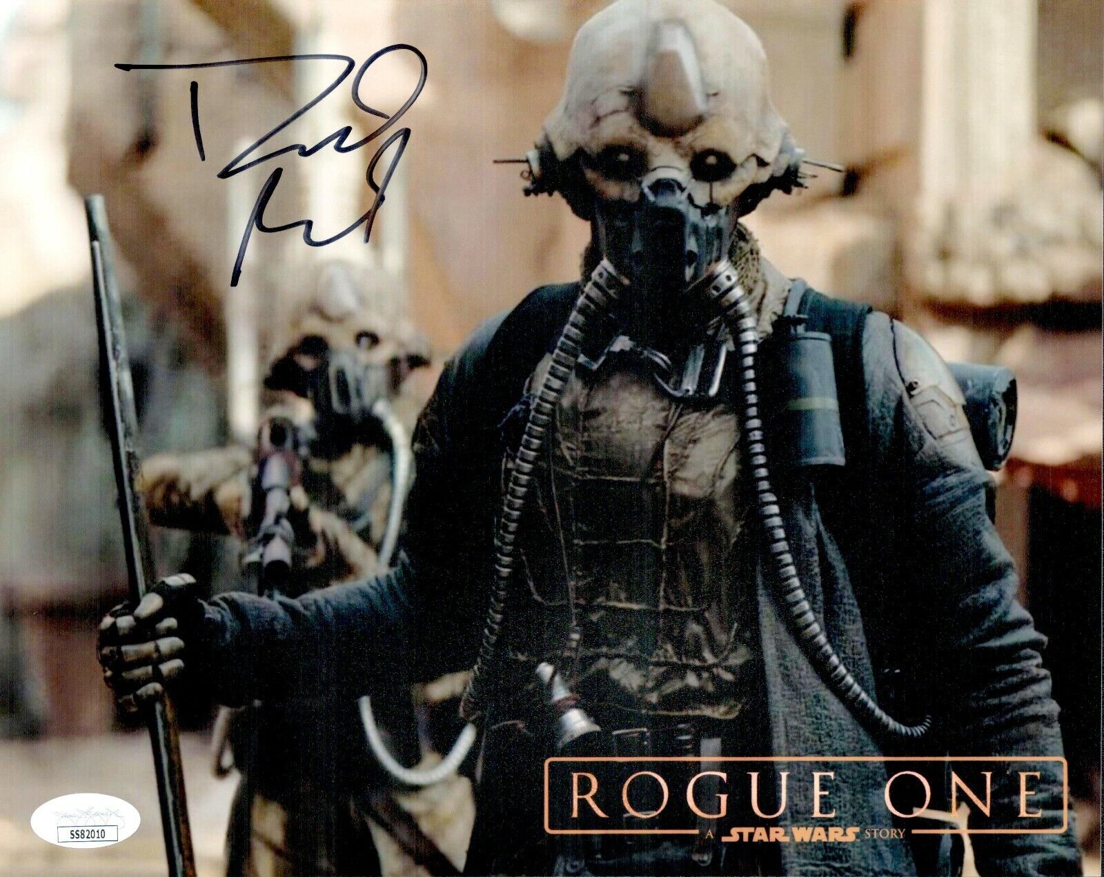 DAVID ACORD Signed 8x10 STAR WARS ROGUE ONE Photo Poster painting Autograph JSA COA