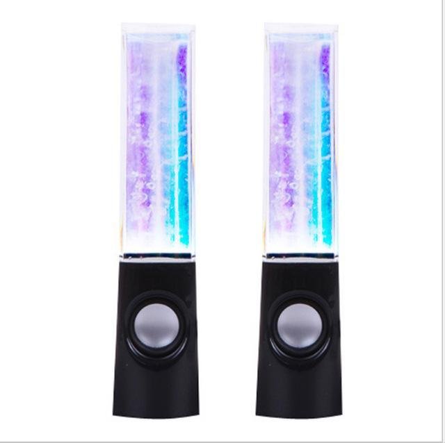 Tronix Plug Play LED Fountain Multi-Color Bluetooth Water Dancing Speakers