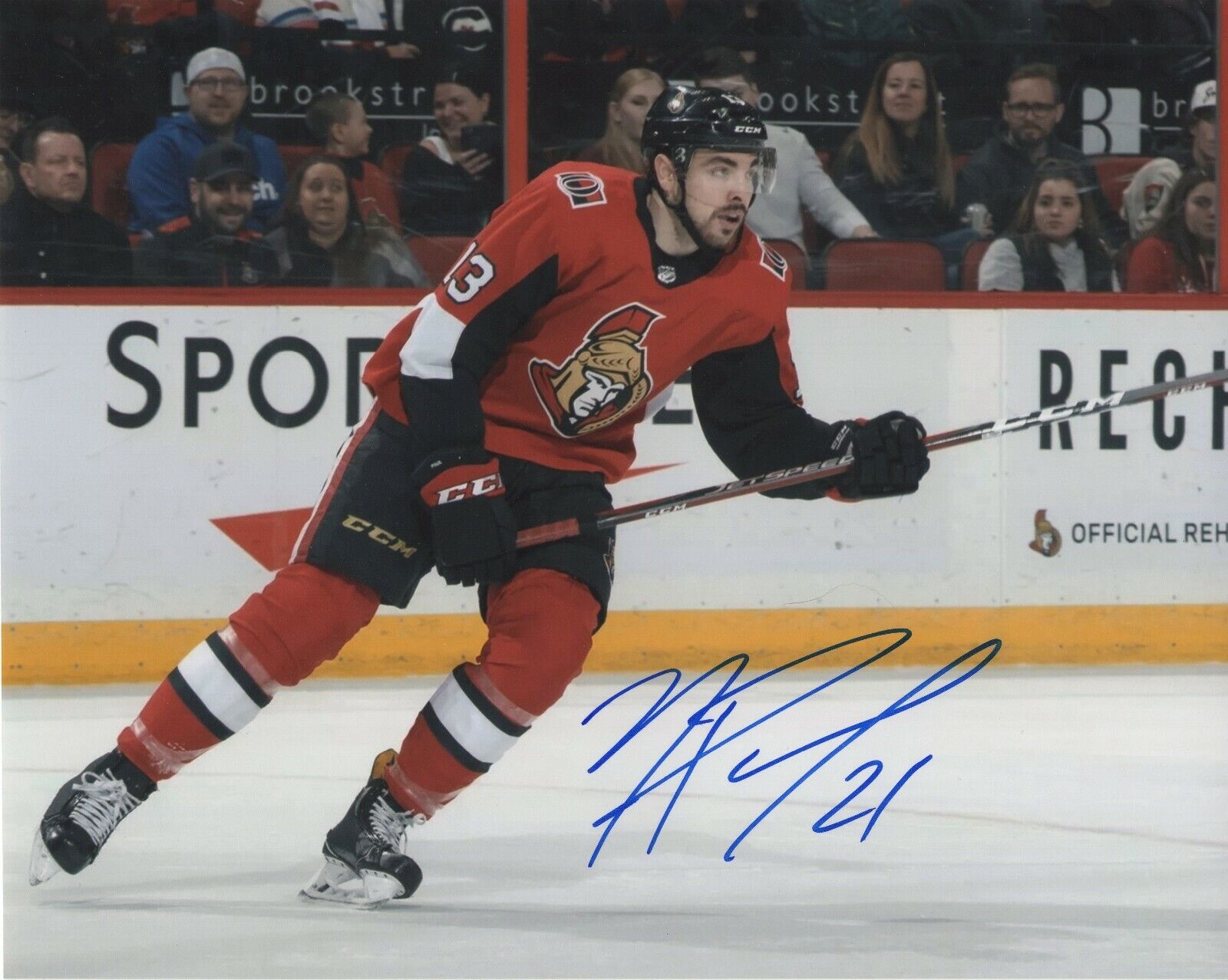 NICK PAUL SIGNED AUTOGRAPH OTTAWA SENATORS 8X10 Photo Poster painting