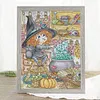 Magic Girl-14CT Stamped Cross Stitch 28*38cm/11.02*14.96in tapestrymarket