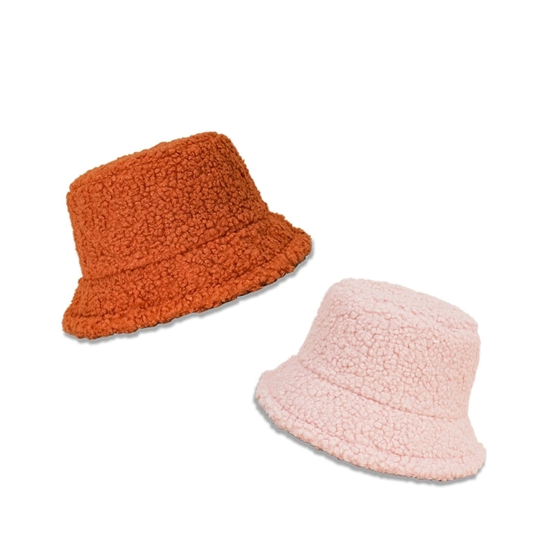 New Autumn And Winter Hats Fisherman Hat Warm And Cold Sunshade Wide-brimmed Face Small Basin Hat Korean Trend