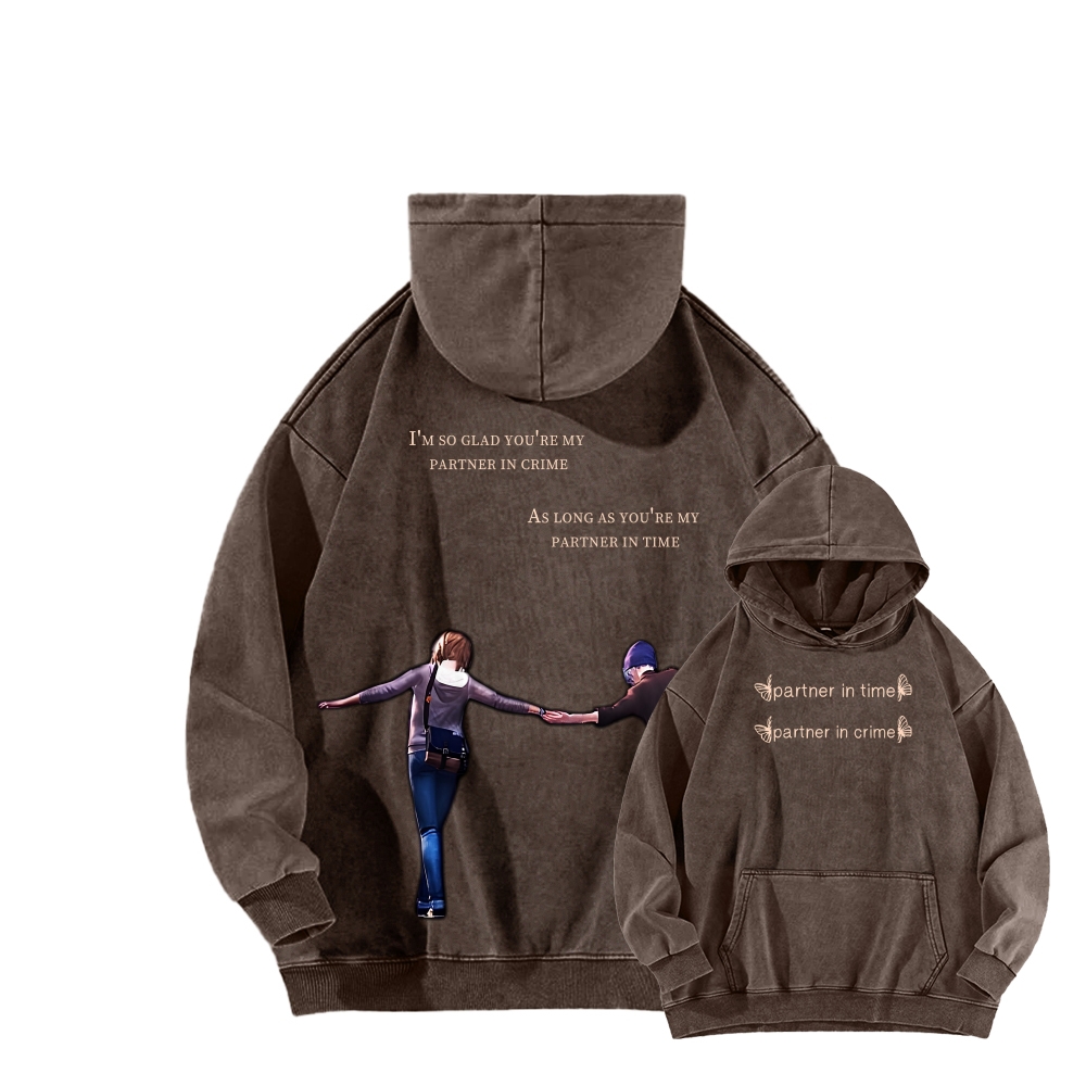 Life Is Strange Unisex Washed Hoodie 2602006788