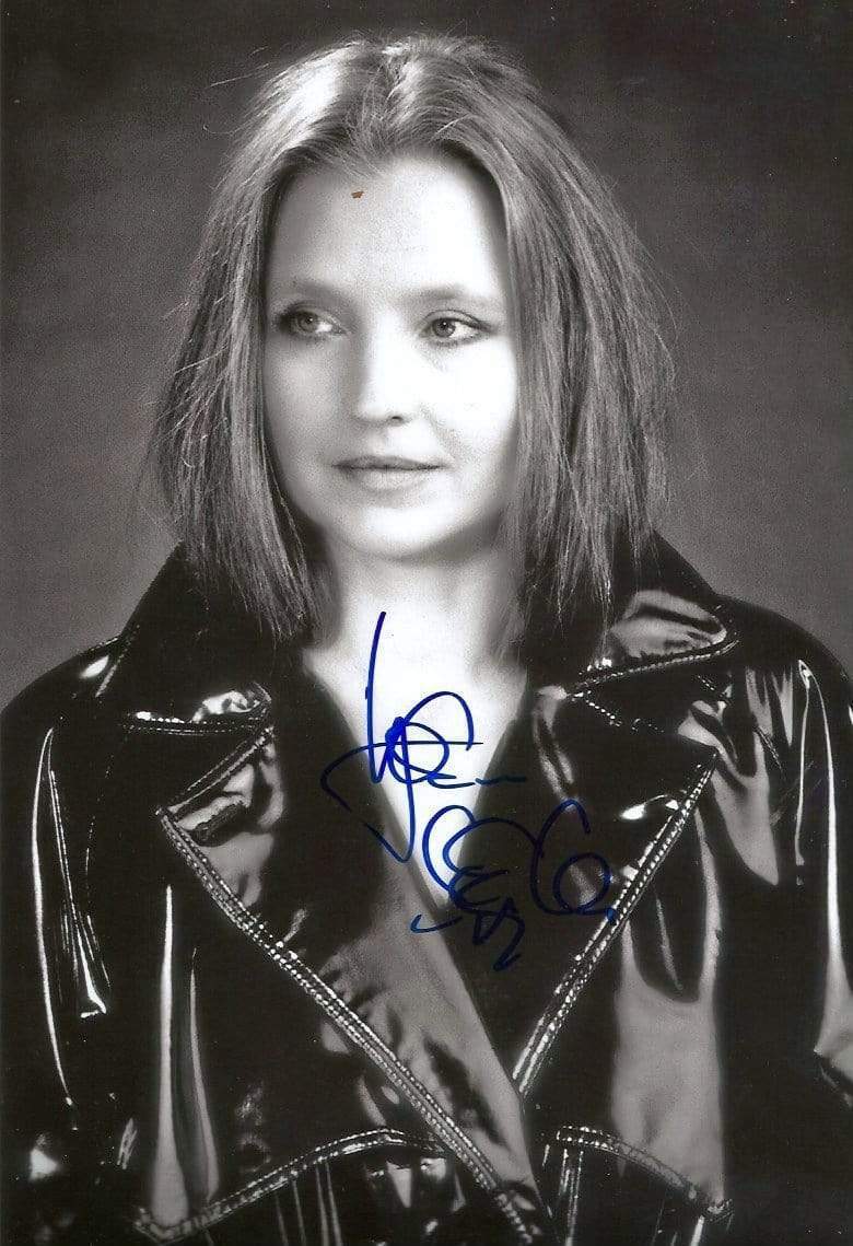 Hanna Schygulla ACTRESS and SINGER autograph, In-person signed Photo Poster painting